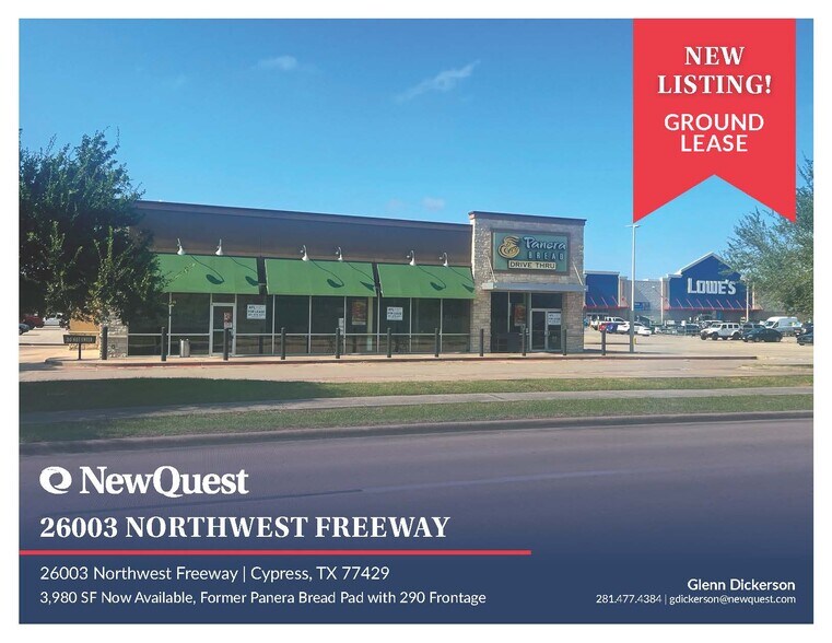 Primary Photo Of 26003 NW Freeway, Cypress Land For Lease