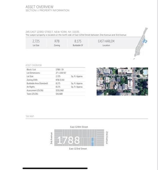 More Photos Of 245 E 123rd St, New York Land For Sale