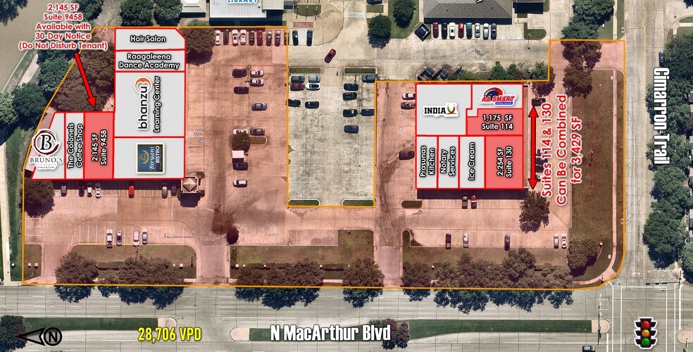 More Photos Of 9400 N MacArthur Blvd, Irving Unknown For Lease