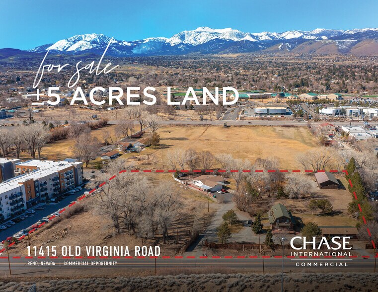 Primary Photo Of 11415 Old Virginia Rd, Reno Land For Sale