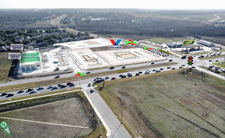 More Photos Of SEC of Parmer & Harris Branch, Manor General Retail For Lease