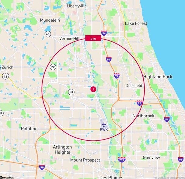 More Photos Of N Milwaukee Ave & Deerfield Parkway, Riverwoods Land For Sale