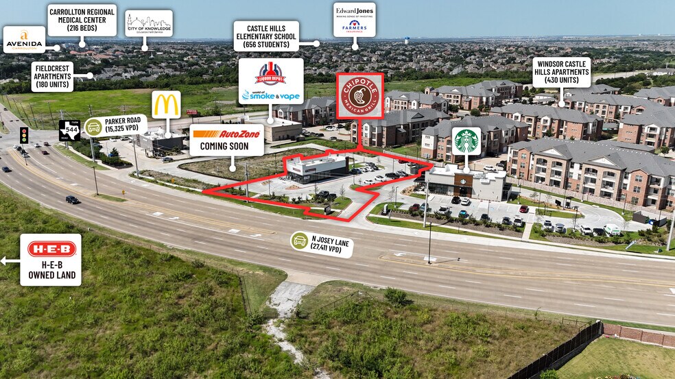 More Photos Of 4825 Josey ln, Carrollton Fast Food For Sale