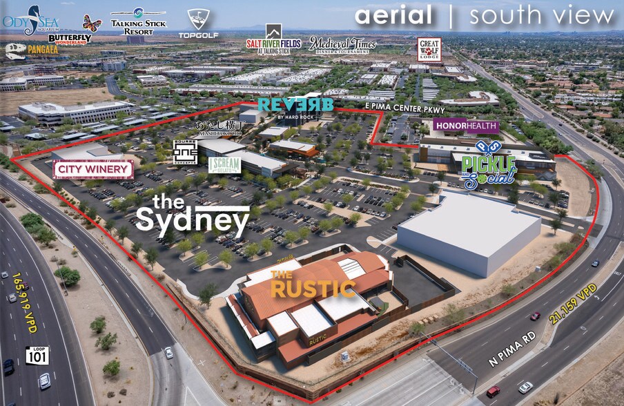 Primary Photo Of SEC of Loop 101 and Pima Rd, Scottsdale Storefront For Lease