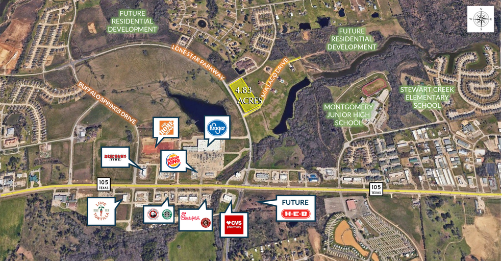 Primary Photo Of Mia Lago -1 @ Lone Star Pkwy, Montgomery Land For Sale