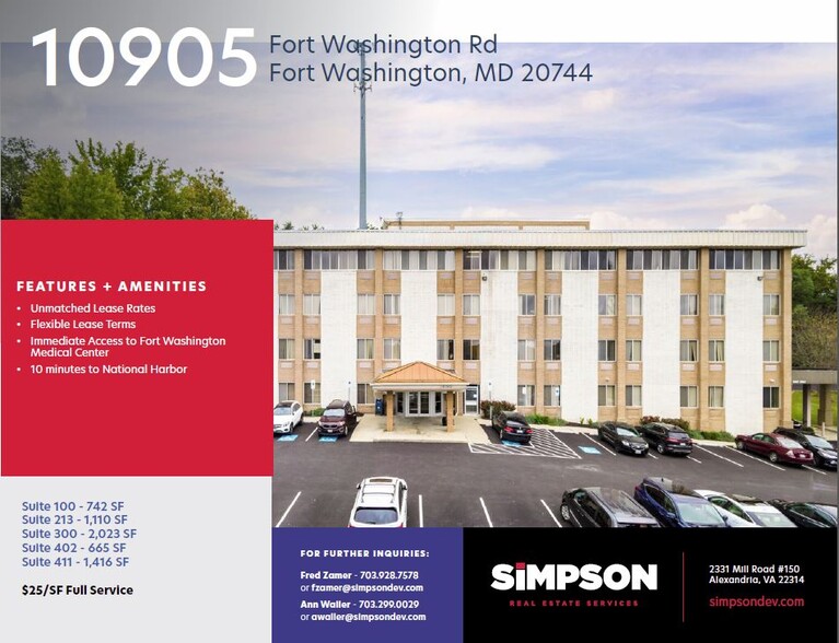 Primary Photo Of 10905 Fort Washington Rd, Fort Washington Medical For Lease