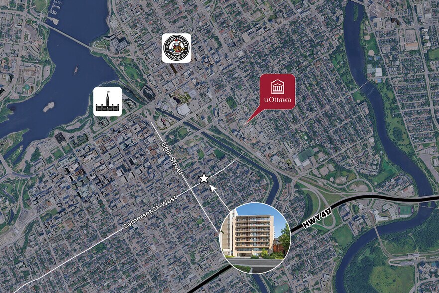 More Photos Of 125 Somerset St W, Ottawa Apartments For Sale