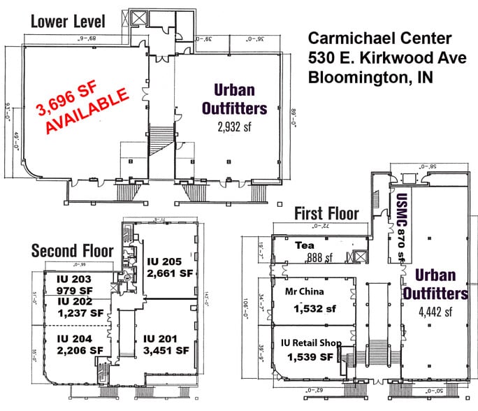 More Photos Of 530 E Kirkwood Ave, Bloomington Unknown For Lease