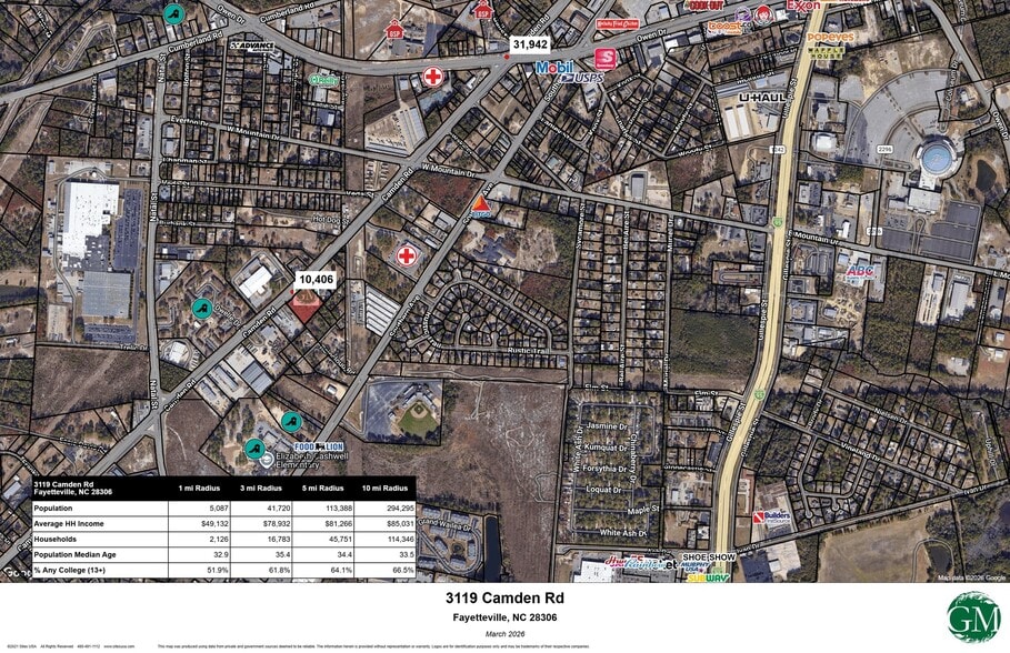 More Photos Of 3119 Camden Rd, Fayetteville Office For Lease