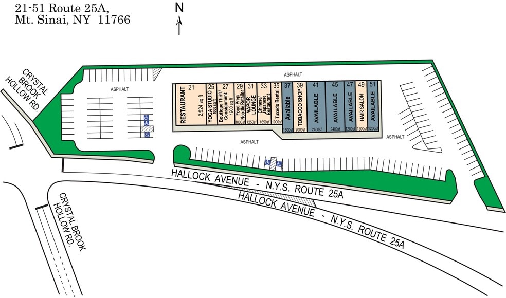 More Photos Of 21-51 Route 25A, Mount Sinai Unknown For Lease