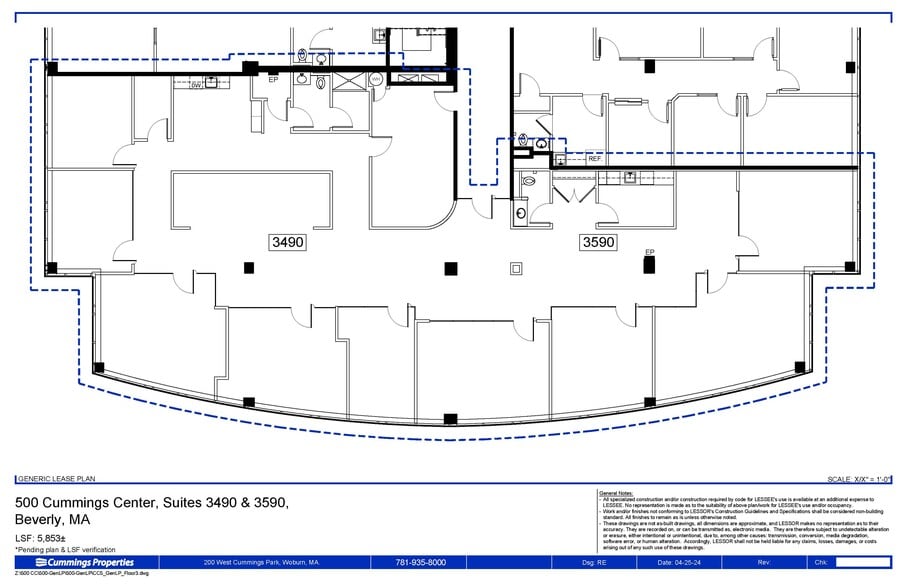 More Photos Of 500 Cummings Ctr, Beverly Office For Lease