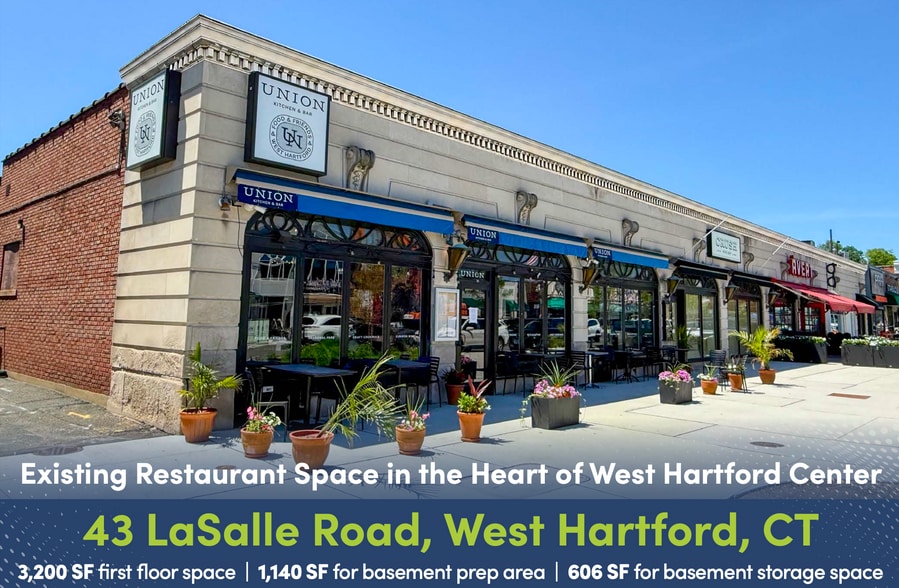 Primary Photo Of 27-43 LaSalle Rd, West Hartford Storefront For Lease