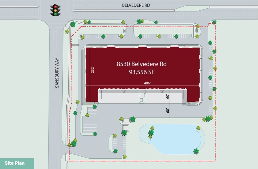 More Photos Of 8530 Belvedere Rd, West Palm Beach Showroom For Lease