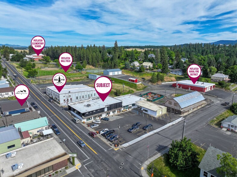 More Photos Of 535 Pine St, Potlatch Storefront Retail Office For Sale