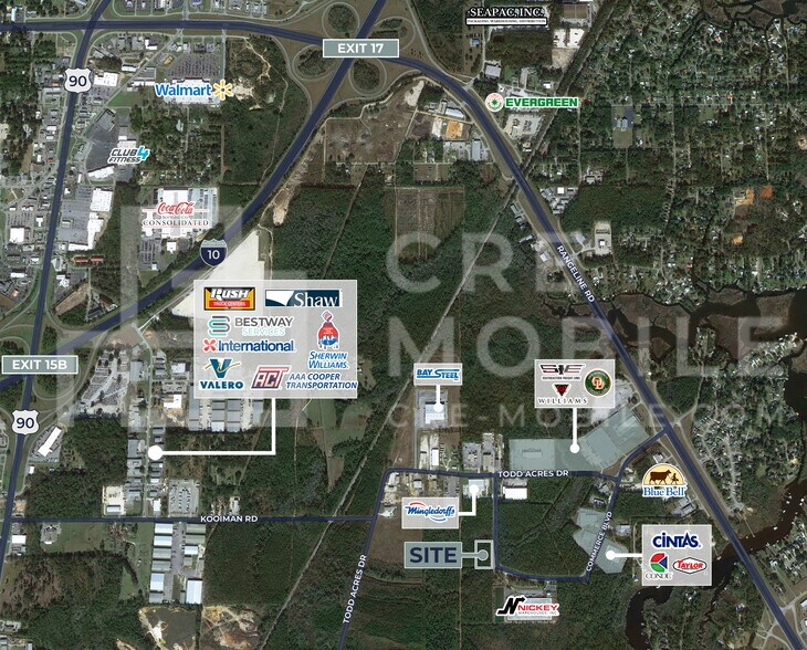 More Photos Of 5672 Commerce Blvd W. blvd, Mobile Industrial For Lease