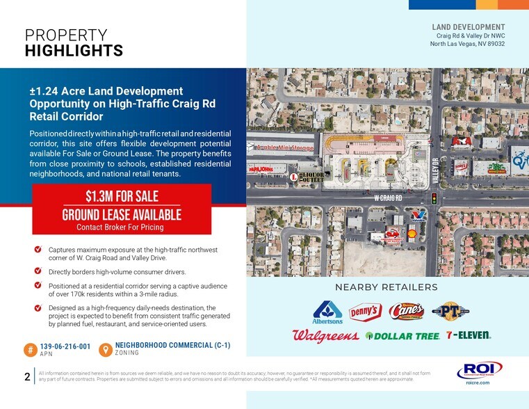 More Photos Of 4376 Craig rd, North Las Vegas Land For Sale