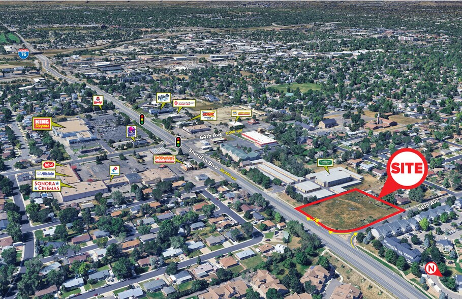 Primary Photo Of 6575 Sheridan Blvd, Arvada Land For Lease