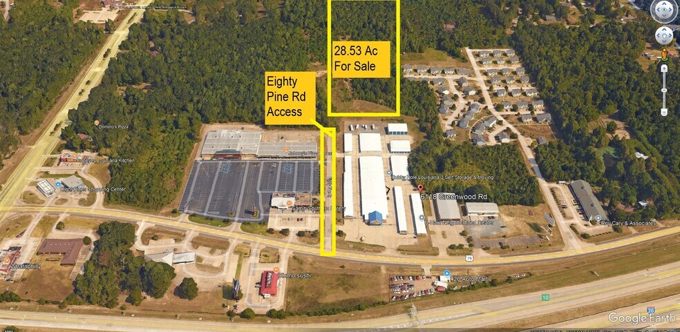 Primary Photo Of 6118 Greenwood Rd, Shreveport Land For Sale