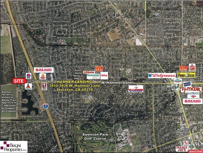 More Photos Of 3410 W Hammer Ln, Stockton Freestanding For Lease