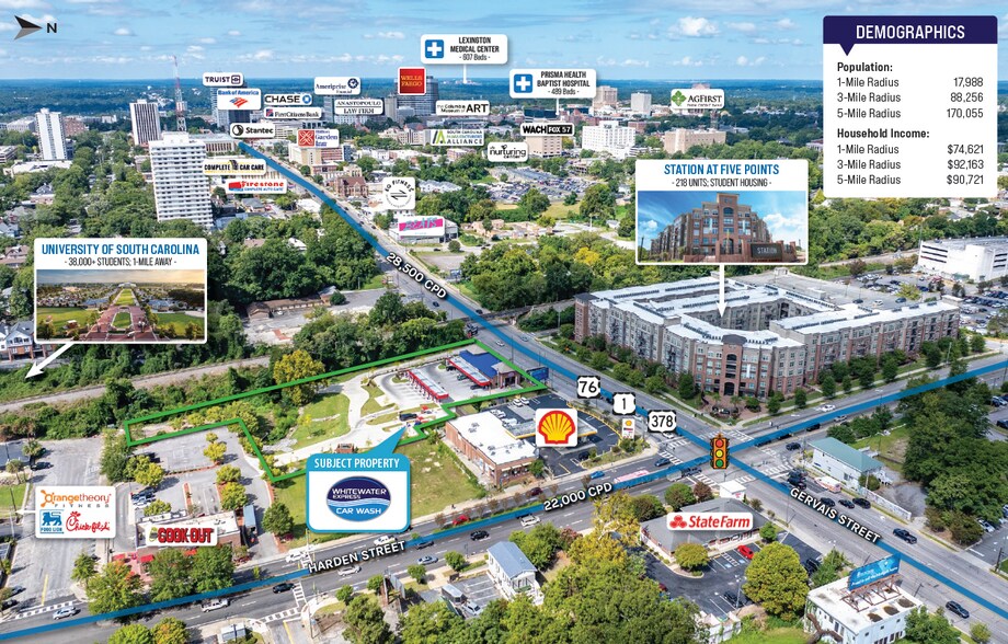 More Photos Of 2006 Gervais St, Columbia Carwash For Sale