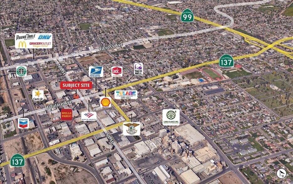 More Photos Of 246 E Tulare Ave, Tulare Bank For Sale