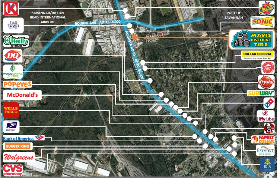 More Photos Of 5410 Augusta Rd, Savannah Auto Repair For Sale