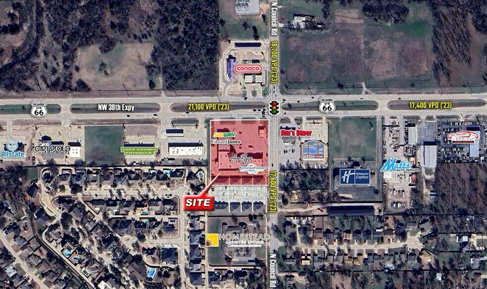 More Photos Of 8000-8022 NW 39th Expressway, Bethany Freestanding For Lease