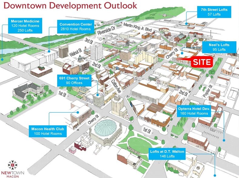 More Photos Of 418 3rd St, Macon-Bibb Restaurant For Lease