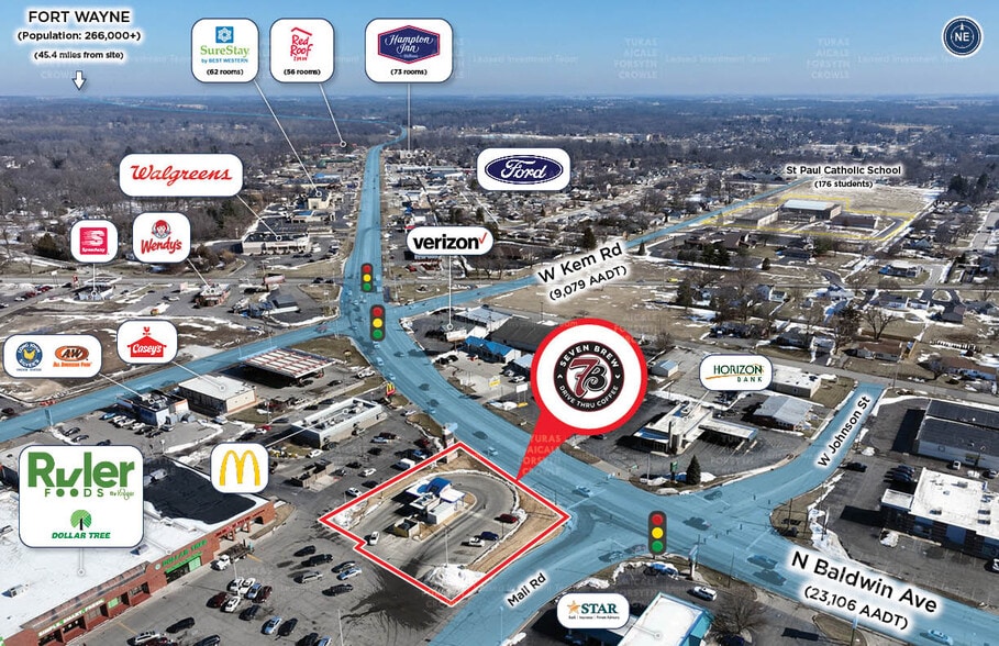 More Photos Of 1207 N Baldwin Ave, Marion Fast Food For Sale