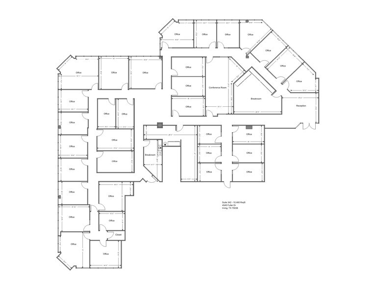 More Photos Of 4545 Fuller Dr, Irving Office Residential For Lease