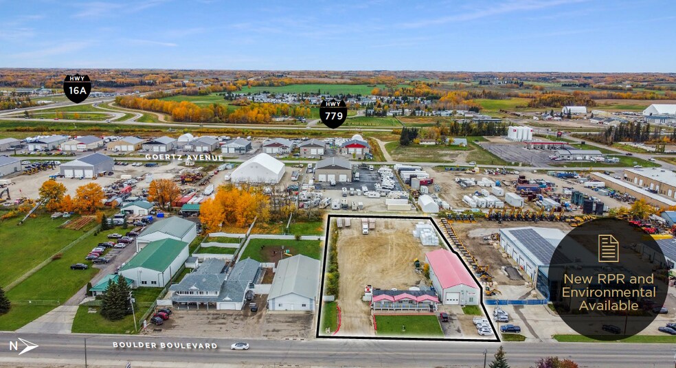 Primary Photo Of 10 Boulder Blvd, Stony Plain Warehouse For Sale