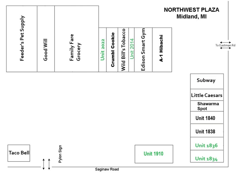 More Photos Of 1836-2034 N Saginaw Rd, Midland Unknown For Sale
