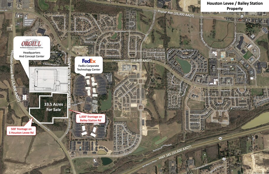 Primary Photo Of 0 Shelby Dr, Collierville Land For Sale