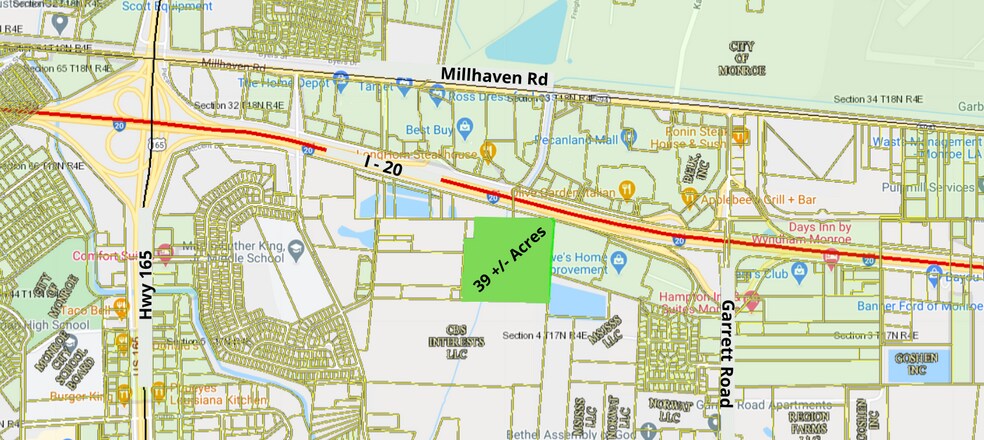 More Photos Of I-20 Corridor, Monroe Land For Sale