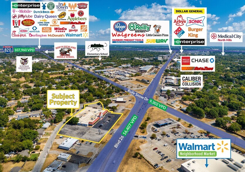 More Photos Of 6601 Grapevine Hwy, North Richland Hills General Retail For Sale