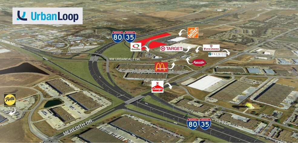 More Photos Of I-35/80, Urbandale Land For Sale