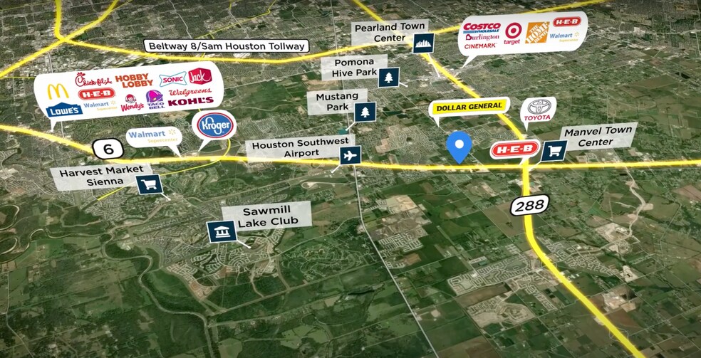 More Photos Of 0 SH-6 Hwy, Iowa Colony Land For Sale