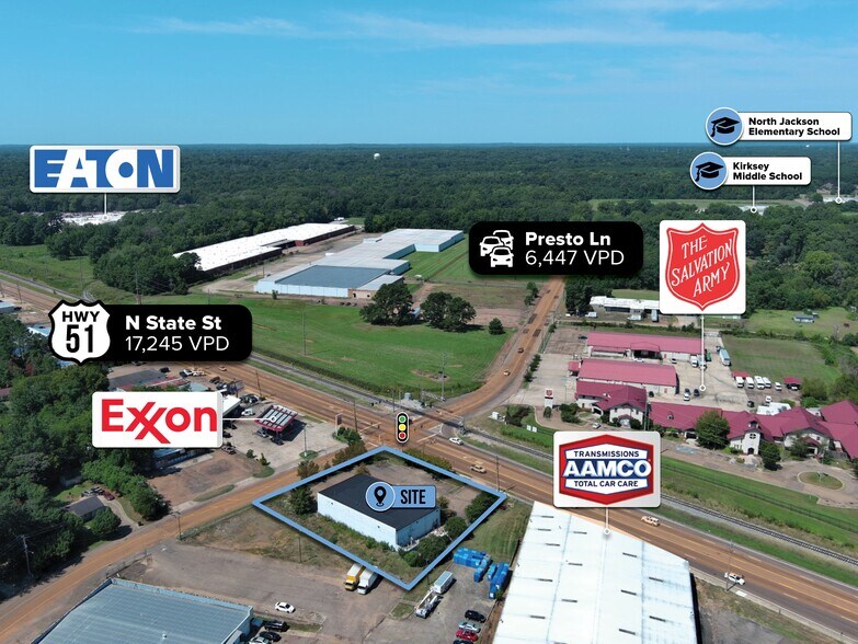 More Photos Of 5608 N State St, Jackson Freestanding For Sale