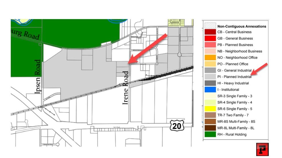 More Photos Of Irene Road @ US 20, Belvidere Land For Sale