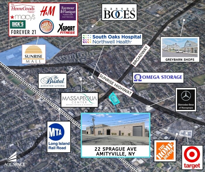 More Photos Of 22 Sprague Ave, Amityville Warehouse For Sale