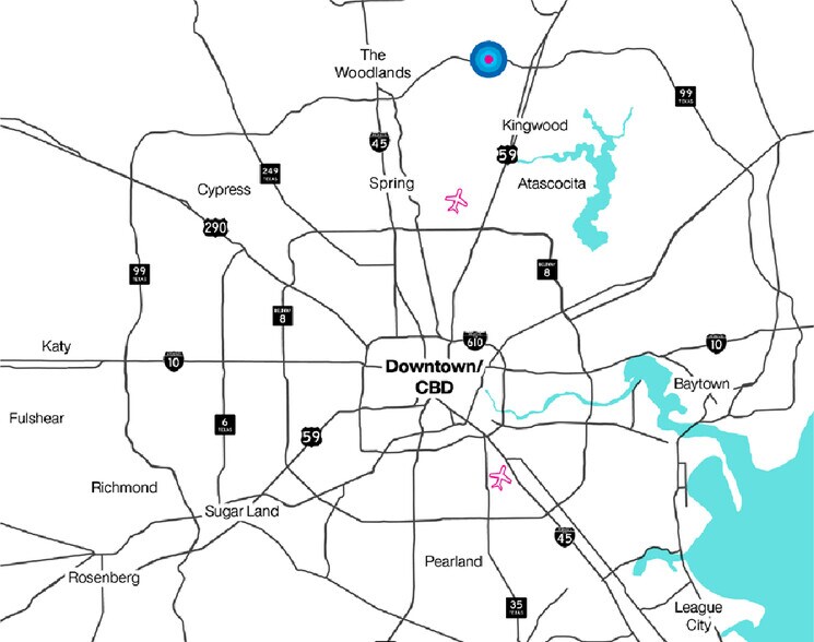 More Photos Of FM 1314 & Timberland Blvd, Porter Land For Sale
