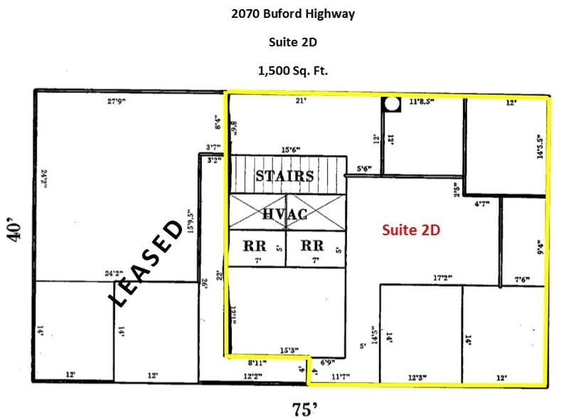 More Photos Of 2050 Buford Hwy, Buford Unknown For Lease