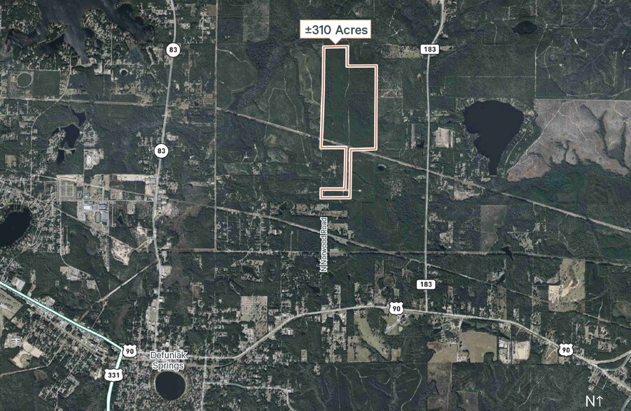 Primary Photo Of 230036 Norwood Rd, Defuniak Springs Land For Sale