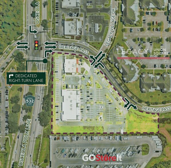 More Photos Of 900-978 Heritage Pass, Davenport General Retail For Lease