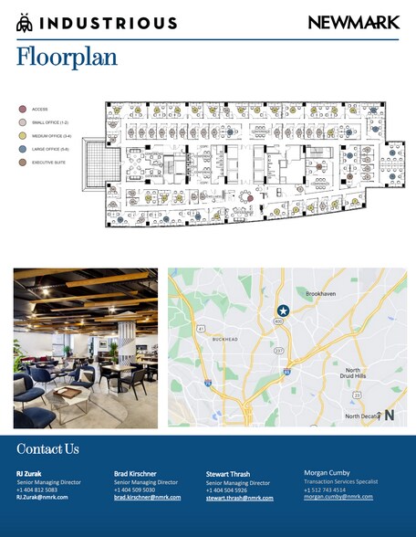 More Photos Of 3424 Peachtree Rd NE, Atlanta Coworking Space