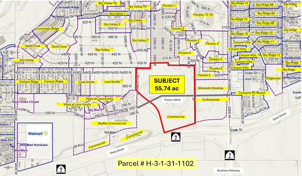 More Photos Of 2900 W SR-9 Hwy, Hurricane Land For Sale