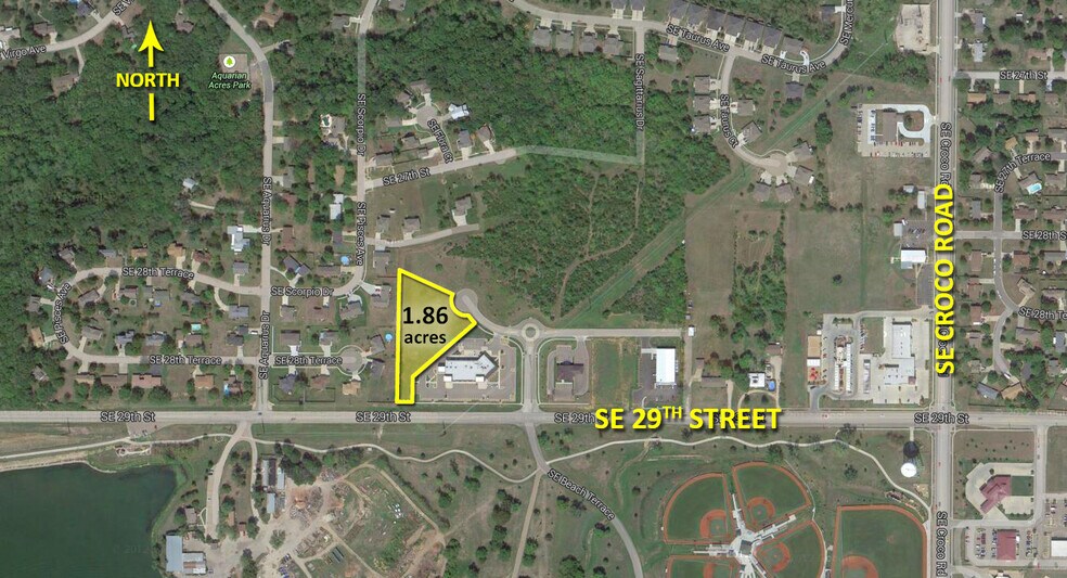 Primary Photo Of SE 28th Terrace & Beach Drive, Topeka Land For Sale