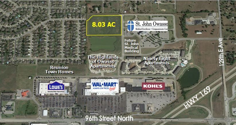 Primary Photo Of 12451 E 100th St, Owasso Land For Sale