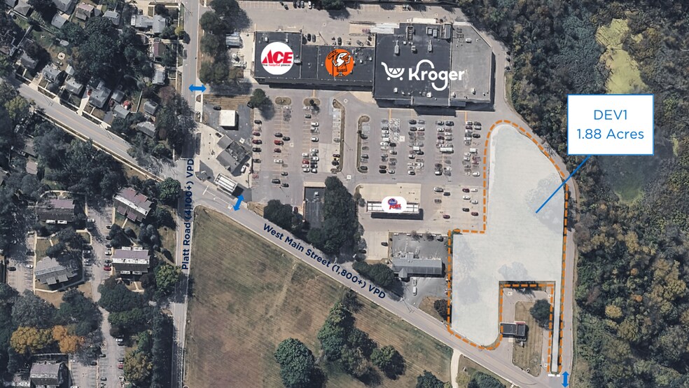 Primary Photo Of 531 W Main St, Milan Land For Lease