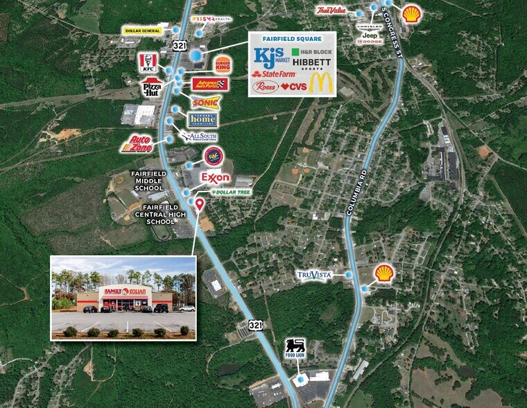 More Photos Of 1023 US Highway 321 Byp, Winnsboro Freestanding For Sale
